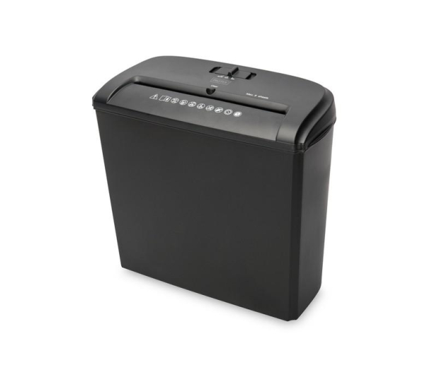 Digitus Niszczarka dokumentów X5 max. 5 arkuszy ścinki DIN P-4 10L D - 1383584 - zdjęcie 8